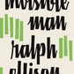 Advanced Placement, Lang; "Invisible Man," Ralph Ellison, First Semester